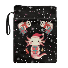 Snowflake Pattern Zip Book Cover for Paperback & Hardcover