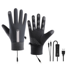 USB Electric Heated Gloves for Cold Weather – Adjustable Temp, Fast Heating, Outdoor/Winter Use; Great Holiday Gift. Compatible with USB power