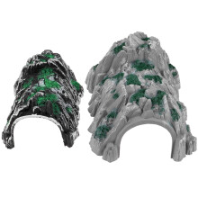 Miniature Tunnel Model Plastic 2 Pieces Assorted Colors