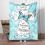 HELLOYOUNG Flannel Throw Blanket Soft Cozy Quilted 1 pc 1
