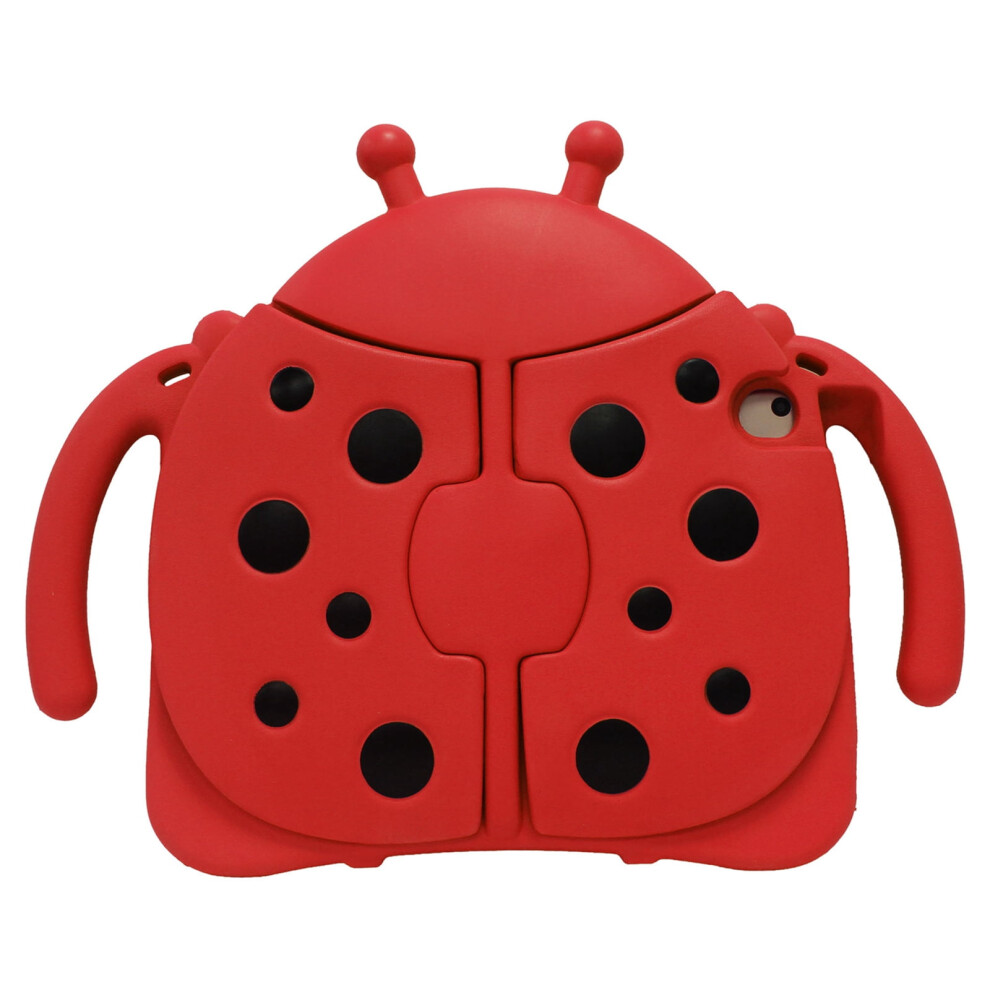Kids Case For Compatible With Ipad 9Th/8Th/7Th Gen 10.2", 3D Cute Shockproof Eva Rugged Cover With Kickstand, Red 9028731585420