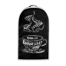 Coffee Pattern Design Dust Cover for Home Kitchen, Kitchen Counter Spill-Proof Fitted