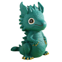 Cofrinho Infantil em Forma de Porquinho, Cofrinho de Poupança Fofo em Esmalte para Decoração, para Ensinar Gestão Financeira e Aprendizado de