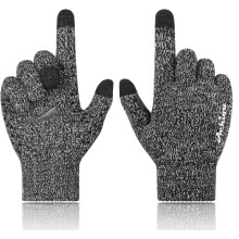 PUMIER winterhandschoenen, handschoenen voor dames en heren, verbeterde touchscreen-functionaliteit voor sms'en, warm en comfortabel om mee te