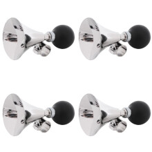 4X UPPERX Black Rubber Bulb 21mm Dia Handlebar Bike Bicycle Air Horn Bugle Trumpet