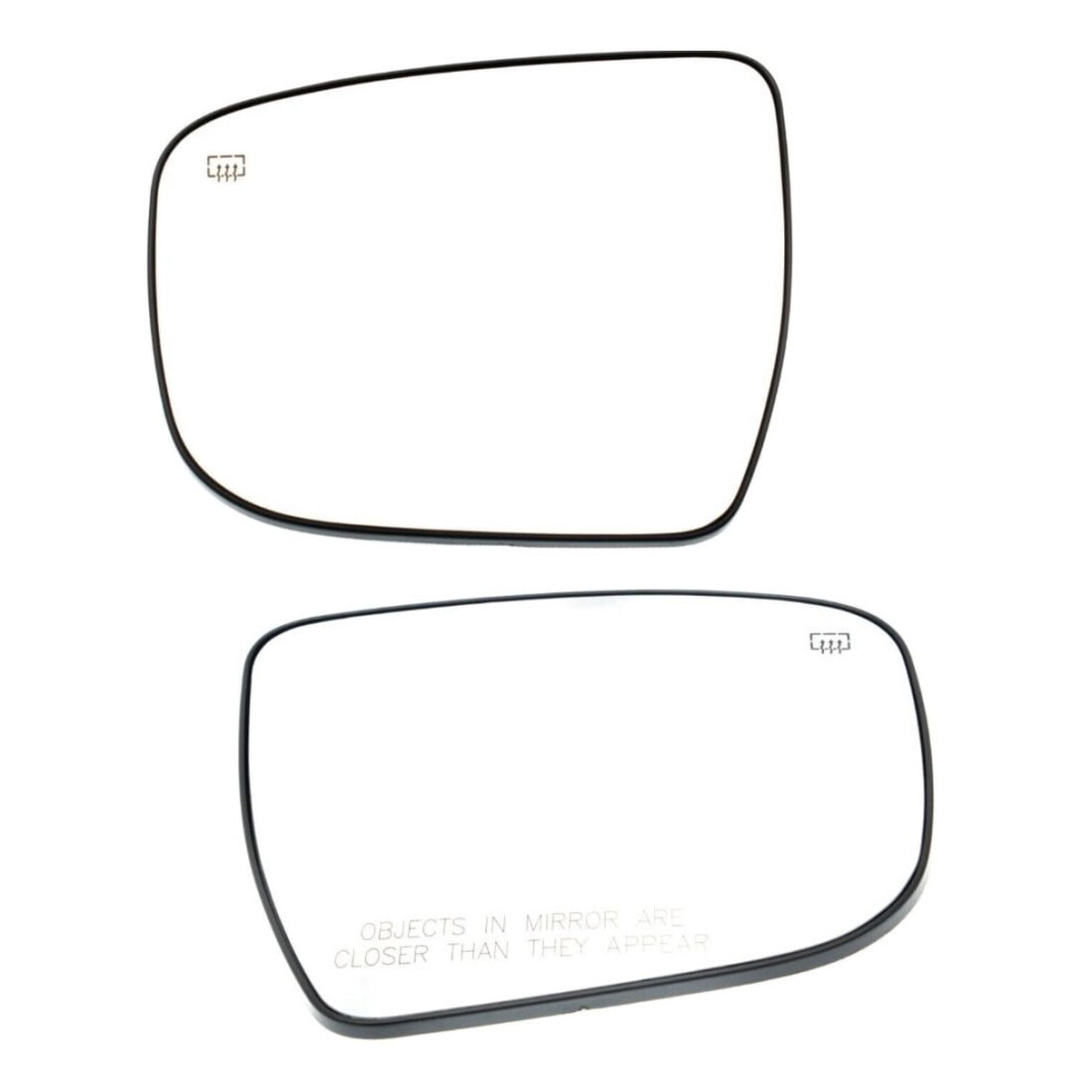 Mirror Glasses Set Of 2 Driver & Passenger Side Heated Left Right For Nissan For Murano 2015-2021 For Pathfinder 2017-2020 For Rogue 2014-2020 Pair 9028731767550