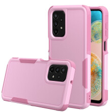 Pouzdro pro Galaxy A23 5G – Nárazuvzdorné ochranné pouzdro s ochranou proti pádu, kompatibilní se Samsung Galaxy A23 5G, růžovo-zlaté