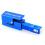 2X Fiber Optic Adapter Square Type Bare Fiber Adapter SC/UPC Square FTTH Optical Tools Bare Fiber Optic Adapter 1