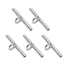 COMEET Brooch Converters, Convertible Necklace and Brooch Adapter Pin to Pendant Converters Jewelry Accessories Alloy for Brooch Necklace