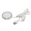 LED-lampe til underskab, Puck-lys med rund base, USB-spotlight til natborde, 3W, 5V, USB-belysning 1