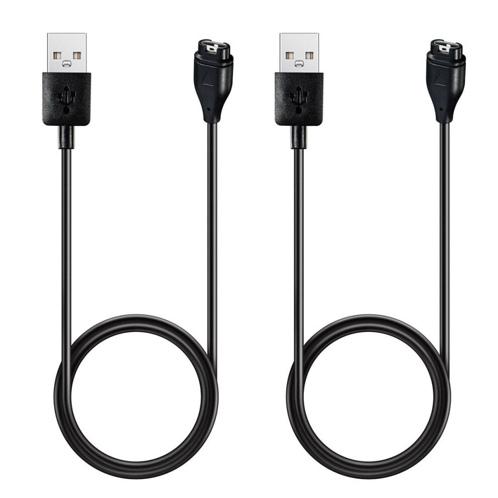 Tianle Charger Compatible With Garmin Vivosmart 5 – Replacement Charging Cable (2 Pack, 3.3Ft/1M) 9028731255231