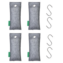Luktfjerner med aktivt kull – porøs luktnøytralisator for soverom, garderobe, skoskap, kjøkken og stue
