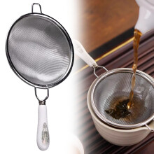 Offerta imperdibile! Set professionale con infusore per tè e filtro per caffè, rete in acciaio inox 304, manico resistente al calore, colore