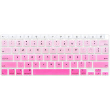 2-pak ultratyndt silikone tastaturcover til MacBook Air 13" 2020/2021 (A2179/A2337), kompatibel med Apple M1, amerikansk layout