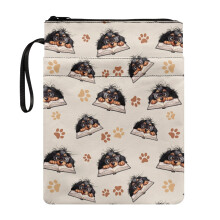 Lynlåsomslag til bogomslag – 22x29cm – Polyester
