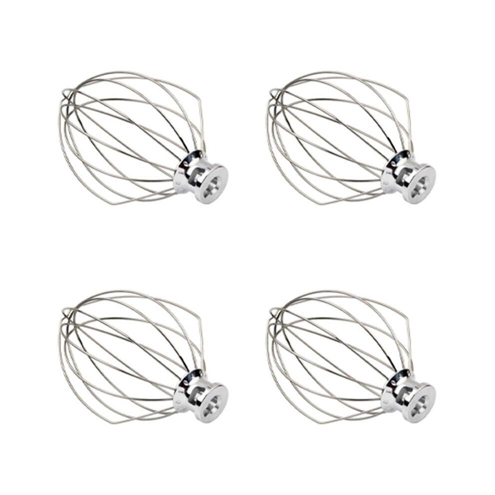 4X K5aww Wire Whip Steel Wire Whisk Stainless Steel Egg Beater Mixer Mixing 5Qt For American 6032398800676
