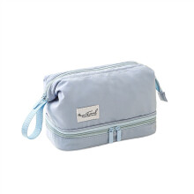 Makeup Bag Double Layer Portable Large Capacity Waterproof