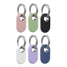 Shell Siliconen Anti-Kras en Stofdichte Beschermhoes voor voor SmartTag2 Full Cover Siliconenhoes