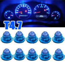 Lâmpada LED Blue10Car T4.7Wedge para painel de instrumentos, controle de climatização e iluminação do painel.