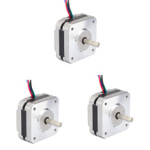 3X 17Hs08-1004S 4-Lead Nema 17 Schritt Motor 20 mm 1A 13 Ncm (18,4 Unzen In) 42 Motor Nema17 Schritt für DIY 3D Drucker Cnc
