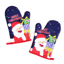 Kitchen Mitts and mats, Christmas Gift Baking Insulated Gloves/Style 2