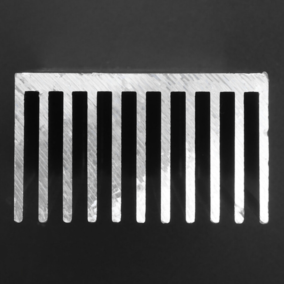 2X Silver Tone Aluminium Radiator Heatsink Heat Sink 100X50x30mm 6032345721610