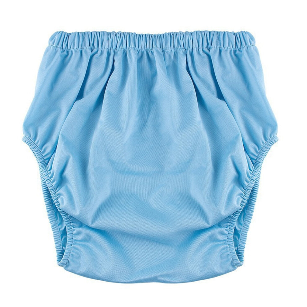 Water Resistant Diaper Cover with Elastic Leg Openings Washable Incontinence Pants for Enhances Leak Protection