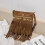 Τσάντα Crossbody με βελούδο και φούντα, γκλίτερ, λαμπερή γυναικεία βραδινή τσάντα 1