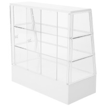 Mobile per torte in miniatura per casa delle bambole, armadietti in miniatura, ripostiglio, espositore per accessori, bancone per alimenti, panificio