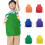 Kids Painting Aprons Non-Woven 5 Pcs 1