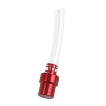 Motorcycle Fuel Gas Lid Cover Air Vent Tube Breather Universal Billet Anodized Vent Hose Pipe For Pit Dirt Bike Offroads