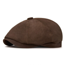 Men Women Newsboy Octagonal Duckbill Hat Golf Driving Cabbie Ivy Painter Warm Flat Cap