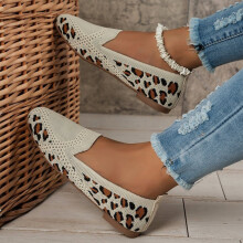 Dámské boty pro větší velikosti, ploché a pohodlné, s elastickým lemováním, elegantní a pohodlné – kompatibilní se Zebra38