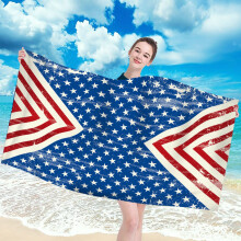 Winteruitverkoop! Microvezel strandhanddoek 55x27 inch, superabsorberend, sneldrogend, zandvrij, multifunctioneel – geschikt voor zwembad,
