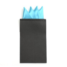 Lot de 10 mouchoirs de poche unis pour homme, pré-pliés, pour mariage et soirée.