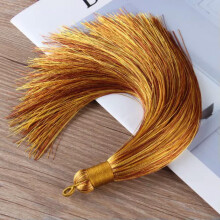 16cm Handwork Silk Tassel DIY Anti-wrinkle Tassels Pendent Jewelry Accessory-15#