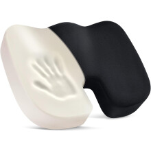 Coussin pour chaise de bureau, coussin pour siège auto, coussin en mousse à mémoire de forme pour le coccyx, soulagement des douleurs du coccyx,