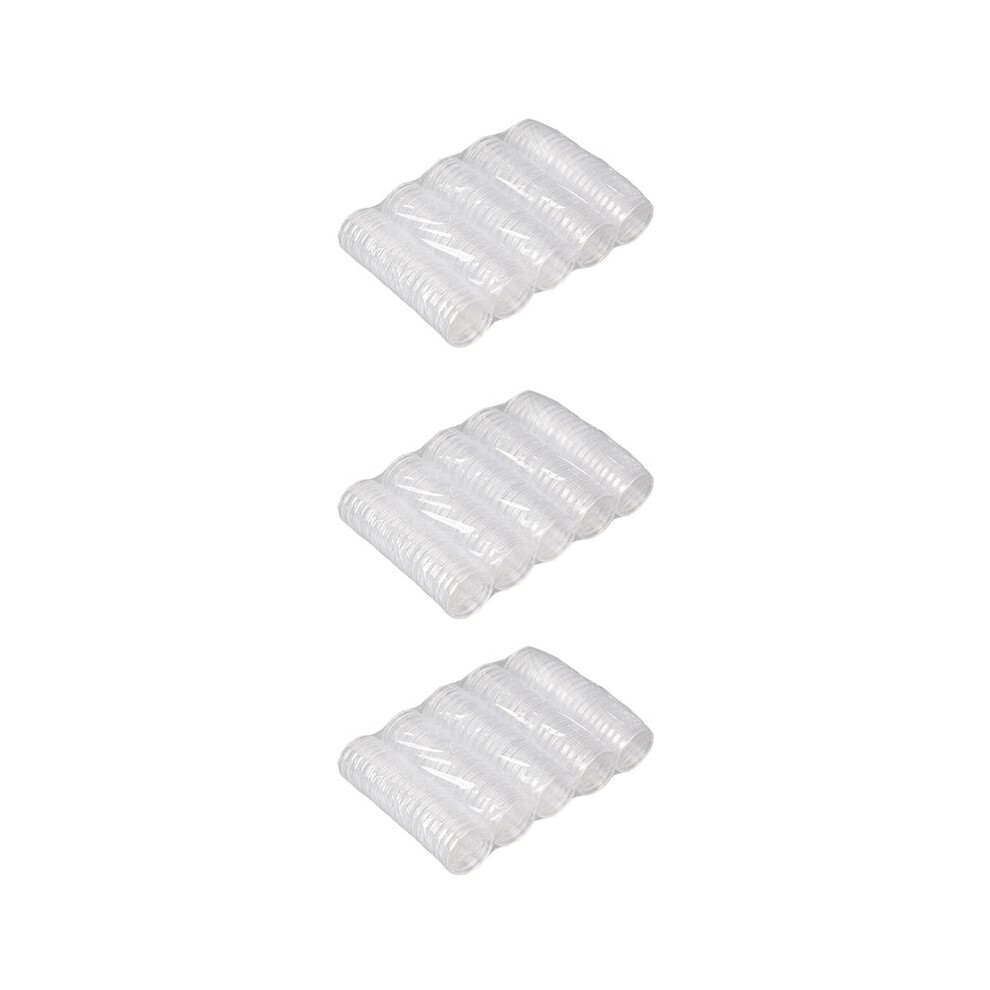 Typecat Transparent Coin Boxes 300Pcs 1Oz 40Mm Capsules Cases Commemorative Coins