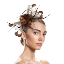 Women's Headbands & Fascinators – Floral Tea Party, Wedding, Church, Workout Hair Accessories – Compatible with All Hair Types