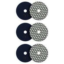 6PCS 80mm Diamonds Polishing Pads Polishing Discs For-8cm 50