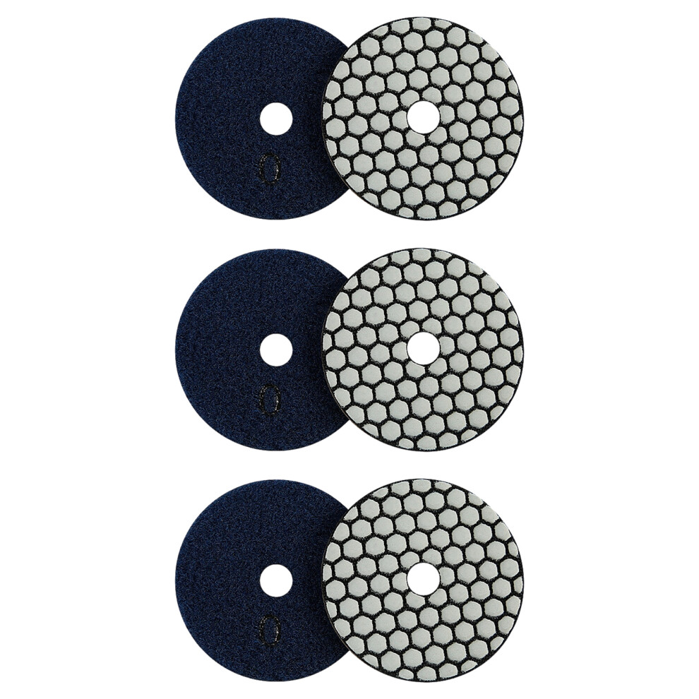 6Pcs 80Mm Diamonds Polishing Pads Polishing Discs For-8Cm 50 7754001775223