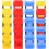12Pcs Nesting Shelf Bin Boxes Stackable Storage Bins Hardwares Boxes Warehouse Storage Bins 1