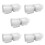 500Pcs Single Individual Cake Slice Boxes Dessert Containers Cheesecake Boxes Stackable Square Boxes Clear Food Boxes 1