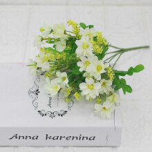 Artificial Daisy Pot Artificial Potted Flowers Pot Plant Flower Decorative Flower Pot for Home Indoor Outdoor