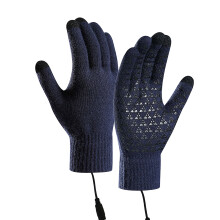 DAMAI Heated Glove Liners for Men & Women – Rechargeable, Thin Electric Winter Gloves for Skiing, Snowboarding, Cycling, Hiking (Compatible with