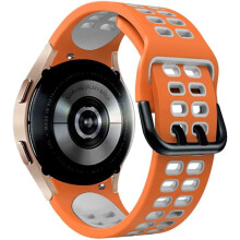 Ersatz-Silikonarmbänder kompatibel mit Galaxy Watch5 (40 mm/44 mm), Watch5Pro (45 mm), Watch4 (40 mm/44 mm), Watch4Classic (42 mm/46 mm)
