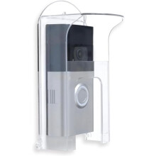 Transparante plastic regenhoes voor deurbellen, geschikt voor Ring-modellen. Waterdichte beschermhoes voor videodeurbellen.