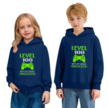 Moletom com Capuz Infantil Unissex para Celebrar 100 Dias de Aula - Blusa Casual de Manga Longa - Ideal para Comemorar os 100 Dias de Aula -