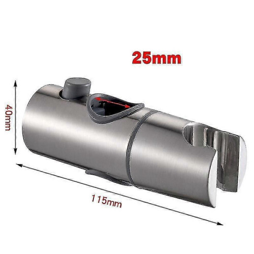 (25mm)Shower Head Holder, Hand Shower Suction Cup Holder, Wall Shower Head Attachment, Replaceable Universal Shower Slider
