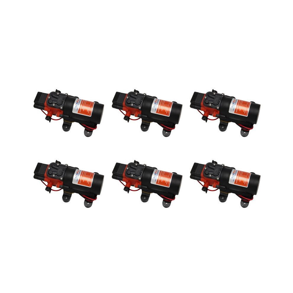 6X Seaflo 12V Water Pressure Diaphragm Pump 3.8 Lpm 1.0 Gpm 40 Psi - Caravan/Rv/Boat/Marine 6032651158193